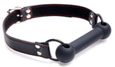 Silicone Bit Gag with Adjustable Strap for Comfort and Style Gags